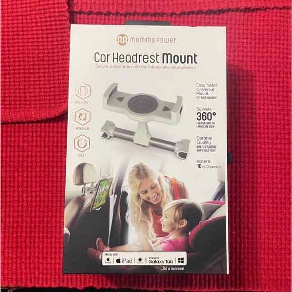 Mommy Power Car Headrest Mount - Picture 1 of 4